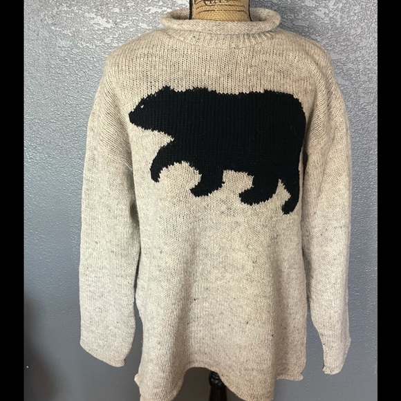 G-G-S Sweaters - Amazing Handmade Sweater, 100% Wool, made in Nepal.  Size X-Large